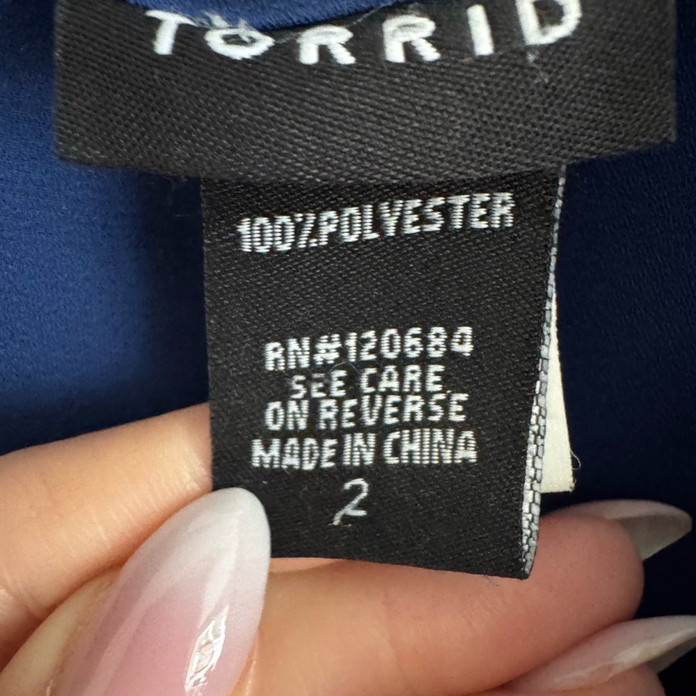 EUC Torrid Harper Blouse - Picture 2 of 2